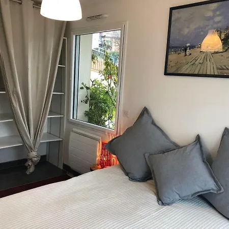 Lägenhet Superbe Deux Pieces Vue Avec Jardin Trouville-sur-mer