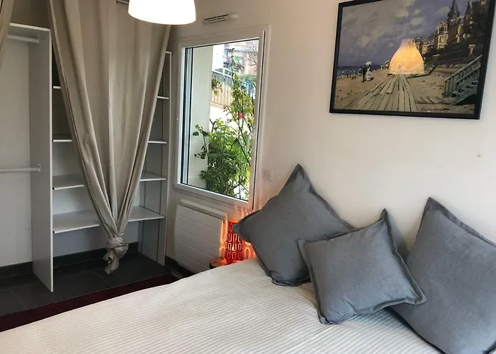 Apartman Superbe Deux Pieces Vue Avec Jardin Trouville-sur-Mer